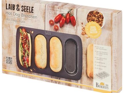 Hot Dog Brötchen Blech RBV Birkmann