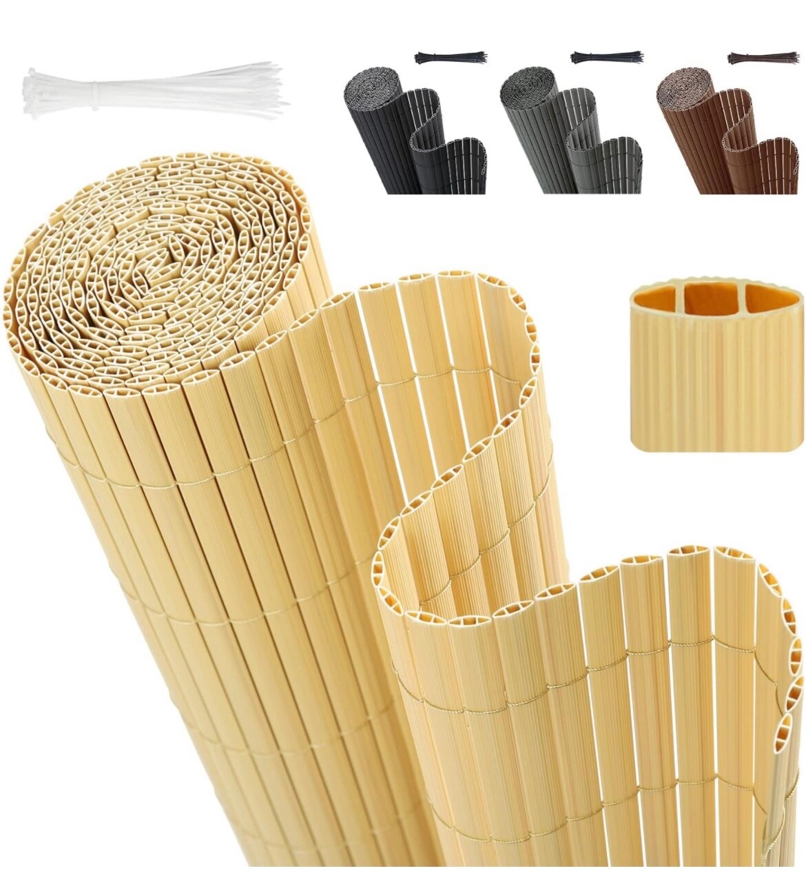 Sekey-PVC-Sichtschutzmatte-100x500cm-Doppelte-Verstarkung-Innen-Balkon-394750557672