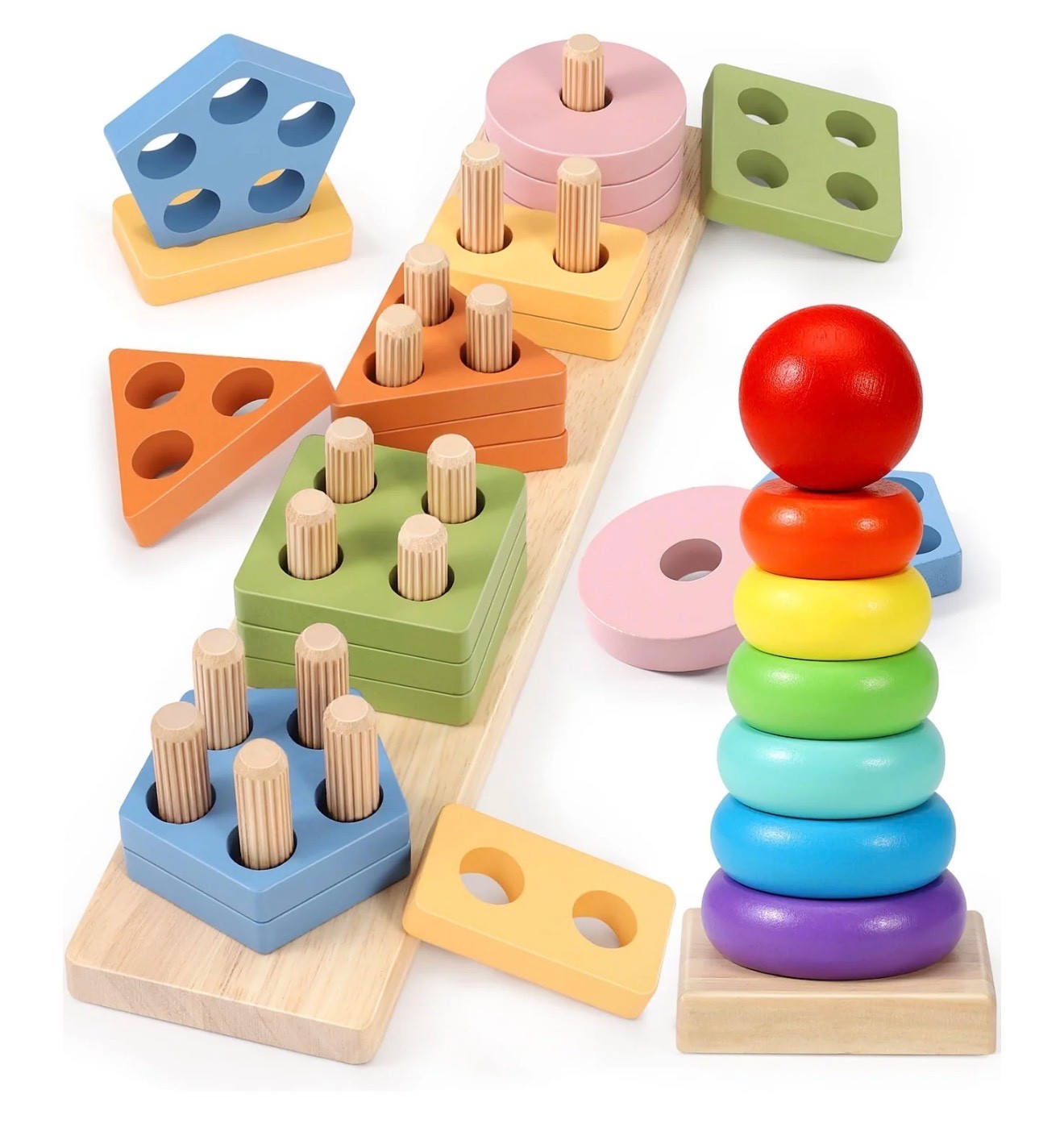 Spielzeug-fur-Kinder-1-2-Jahre-Holzerne-padagogische-Montessori-Spiel-398366337062