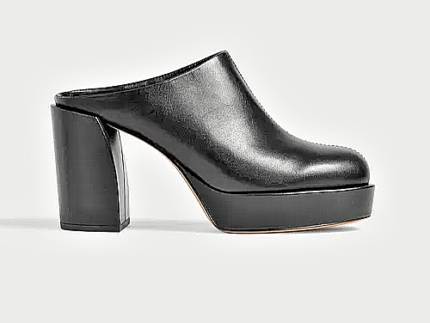 3.1 Phillip Lim Naomi Calfskin Platform Mules