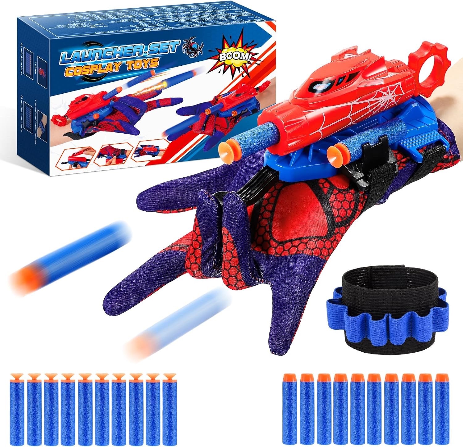 Braxel-Spielzeug-ab-3-12-Jahre-Jungen-Netzwerfer-Launcher-Handschuhe-Kinder-398263437834