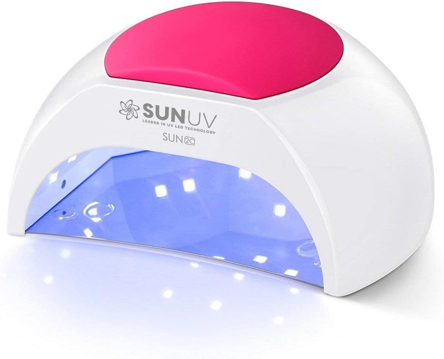 SUNUV-SUN2C-Nageltrockner-UV-LED-Nagellampe-fur-Gelnagel-10-30-60-90s-Timer-398363243514