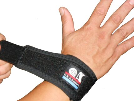 IRUFA Handgelenkorthese WR-OS-12 Schwarz Einheitsgröße Nylon Elasthan 1 Stück
