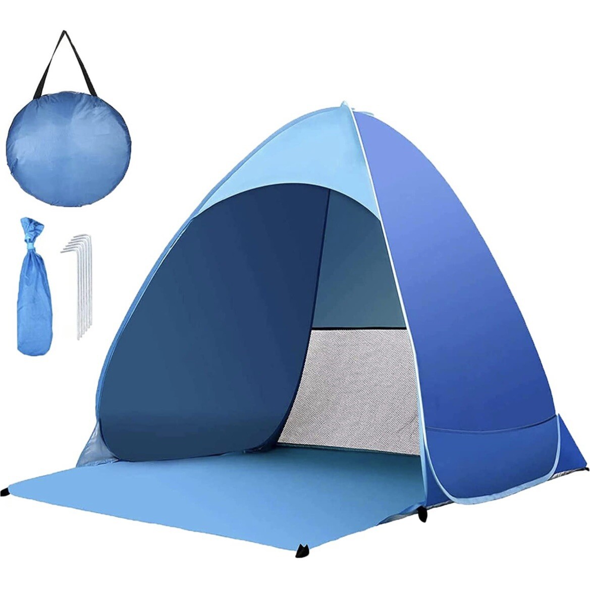 Pop-Up-Quick-Automatik-Strandmuschel-394749594738