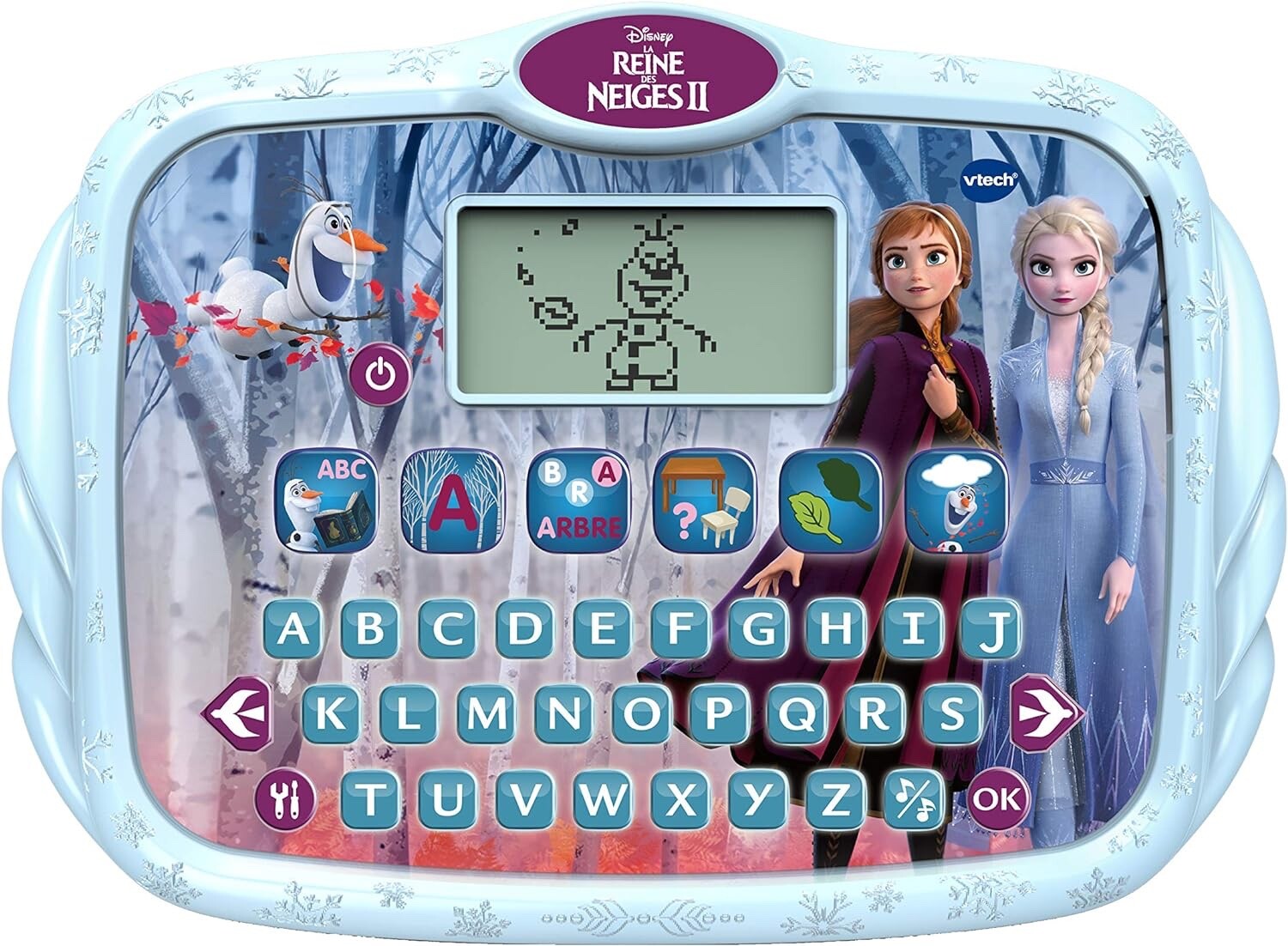 VTech-Eiskonigin-2-Super-Lerntablett-Kinder-mit-7Aktivitat-franzosische-Version-395285930429